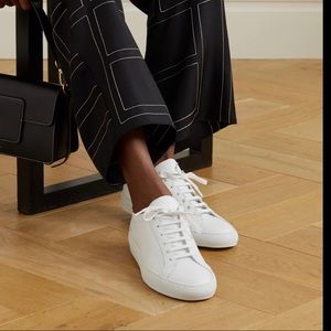 Common Projects Women's Original Achilles Leather Low-Top white Sneakers size 7